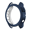 Miniatyrbillede 1 af 5: Til Garmin Fenix 7 Stødsikkert TPU Urkasse Dark Blue