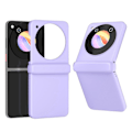 Pikkukuva 1 / 5: Suojakotelo ZTE nubia Flip 5G -puhelimelle, sarana, iskunkestävä, kova PC-puhelinkuori Purple