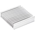 Elektronisk køler køleplade til MOS GPU IC chip sølv 50 x 50 x 13 mm