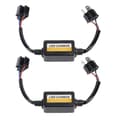 2 stk H4 LED CANbus-dekoder DC 9 til 16V Plug and Play Anti-flimrende LED-frontlys motstandsdekoder 1028 szsh02