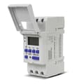 För GreenBlue GB104 DIN-skena Panel 16A Digital Timer Max 240 Program