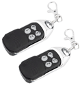 Crawford EA433 2KS/4KS Handhållen sändare - 2-pack - 433,92MHz Scroll Code Fjärrkontroll