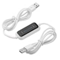 Pikkukuva 1 / 5: Kannettava USB PC - PC -siirtokaapeli Online Share Sync Link Net Direct -datatiedostojen siirtosilta