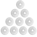 Miniatyrbilde 1 av 5: 10-pakning 28mm roterende kutterblader for Olfa og Fiskars kuttere