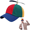 Miniatyrbillede 1 af 5: Propelhat, Propelhat, Propelbaseballhat, Propelbaseballkasket, Justerbar helikopterkasket, Propelhat