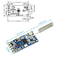 Pikkukuva 2 / 5: 10X -12 433Mhz Langaton Sarjaporttimoduuli Bluetooth HC12:lle