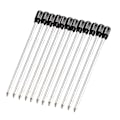 Miniatyrbillede 2 af 3: 12 stk. Kuglepen Refiller til Cross Penne Fin Spids Pen Refill 7CM - Sort Blæk