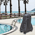 Miniatyrbild 5 av 5: Skydd för Poolrobot - Automatiskt Poolrengöringsförvaringsskydd - Anti-UV Vattentätt Vindtätt Högtemperaturbeständigt för Utomhusbruk 210D Oxford cloth