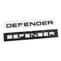 Pikkukuva 1 / 5: 3D Abs Defender -tunnus kirjaimet auton etukannen takaluukun merkkitarra Land Rover L663 Trx4 Trx 4 110 2020 2021 -lisävarusteille Rear Matt Black 2020-2023