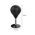 Miniatyrbild 2 av 5: Speed Ball Skrivbordsboxningsboll Muay Thai Punch Ball Boxningsboll-QH Black