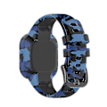 Miniatyrbillede 3 af 5: Til Garminfit Jr 3/garmin Vivofit Jr 3 Åndbar Rem Svedtæt Anti-ridse H Camouflage Blue