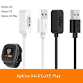 Pikkukuva 2 / 6: USB-latauskaapeli laturi Xplora X5 Play X5 X4 musta 100cm