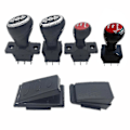 Miniatyrbilde 2 av 5: Elektrisk bryter for barnebil, fremover stopp tilbake joystick for barnebil, fotpedal gassbryter RC bil strømbryter C