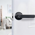 Miniatyrbilde 3 av 5: Smart Fingeravtrykk Dørlås Passord Elektronisk Lås Opplåsing Inngangsdør Håndtak Lås for Soverom Hjem