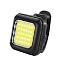Pikkukuva 1 / 5: Polkupyörän valo LED Etu- ja takavalo Type-C Lataus MTB Maantiepyörä Kirkas Lamppu 3 Valotilaa Säädettävä Pyöräilyvalo Black White Light.