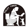 Kreativ Toalett Timglas Timer Sand Timer Plast Sandglas Timer Hantverksgåva B