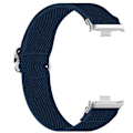 Miniatyrbillede 2 af 4: Smart Watch Band til Xiaomi Redmi Watch 5 4 Xiaomi Smart Band 9 Pro 8 Pro Nylon Elastisk Flettet Stra Multicolor Midnight Blue