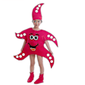 Pikkukuva 2 / 5: Lasten Koulu Koti Juhla Meritähti Cosplay Puku Pojille Tytöille Vauvan Merieläin Tähti Lavaesitys Vaatteet Tanssipuku rose red 100 cm
