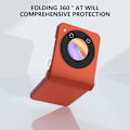 Pikkukuva 4 / 5: Suojakotelo ZTE nubia Flip 5G -puhelimelle, sarana, iskunkestävä, kova PC-puhelinkuori Orange