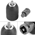 Miniatyrbild 4 av 5: 2-13mm Nyckellös Borrchuck 1/2 \"-20unf med 1/2 chuckadapter för mutterdragare