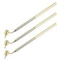 Miniatyrbillede 1 af 5: 3 stk. Fine Line Fluid Writer Paint Applicator Pens, Touch Up Paint Pen til biler, hobbyer (0,5 mm)