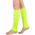 Dammode Benvärmare 80-tals Ribbstickade Benvärmare Fluorescent