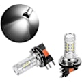 Miniatyrbilde 4 av 5: 2 stk. 80W H15 LED Pære Hvit Bilfrontlykt