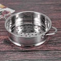 Miniatyrbillede 4 af 5: 16 cm tyk mad-dampstativ i rustfrit stål