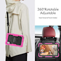 Miniatyrbilde 5 av 5: Silikon Hybrid PC-deksel for Lenovo Tab M9 Rose Red