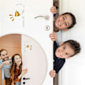 Miniatyrbild 2 av 5: 4 st Butiksringklocka Antik Dörrklocka Väggmonterad Butiksringklocka Hundträningsklocka Ringklocka för Dörröppning
