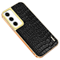 Pikkukuva 1 / 5: Samsung Galaxy A35 5G -kotelo, 6D-galvanointi, krokotiilinnahkajäljitelmä Multicolor Style B