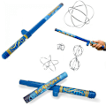 Miniatyrbilde 1 av 5: Fun Fly Stick Elektrisk Statisk Tryllestav Vitenskapssett Leker Fantastisk Levitering Tryllestav med 10 Flygende Former