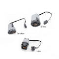 Miniatyrbillede 3 af 5: Tekniske Dele Motor Byggeklods Motor Servo-Motor 88004 til Power Functions Elektrisk Samlet