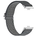 Miniatyrbillede 2 af 3: Smart Watch Band til Xiaomi Redmi Watch 5 4 Xiaomi Smart Band 9 Pro 8 Pro Nylon Elastisk Flettet Stra Multicolor Dark Grey