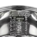 Miniatyrbillede 2 af 5: 304 Rustfrit Stål Indvendig Skål til Riskoger til NS-TSC10 (5,5 kopper) Multi-Cooker Erstatning Indvendig Gryde