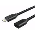 Lightning-kabel forlengelse 1,8 meter for iPhone 13 iPad forlengelseskabel hun til hann-kontakt overfører lyd video musikk dataoverføring