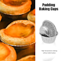 Miniatyrbilde 4 av 5: 150 stk. Aluminiumfolie Cupcake Former Ramekin Muffinsformer, Engangs Muffinsformer, Ramekin Ho