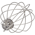 Miniatyrbilde 3 av 5: for K5AWW Erstatningstrådvisp for Kitchen 5QT 5K5SS 5KPM5 Mikser for 5 Quart Løftemaskiner Trådvisp