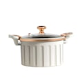 Miniatyrbilde 1 av 5: Romersk Gryte Mikro-trykkoker Non-stick Suppegryte Induksjonskomfyr Universal Binaural Høykvalitets Mikro-trykkoker Stor Kapasitet Kokegryte