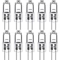 G4 halogenlampor 10W 12V - Varmvitt - 20-pack 10W 20st 20pcs