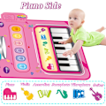 Miniatyrbilde 2 av 5: 2 i 1 Musikkmatte Gave til Jenter Barn Leke 3-6 År Gammel Jente Gutter, Utdannende Musikkleker for 3-6 År Gammel Jenter Gutter