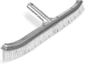 Poolbørste, 46 cm swimmingpoolbørste poolrenser aluminium poolbørste