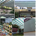 Miniatyrbillede 2 af 7: Patio Solsejl Baldakin, Havemarkise, Blomster, Planter, Drivhuse, Lader, Hundehuse, UV-bestandig Skyggenet. 2x2m
