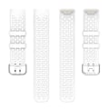 Miniatyrbillede 5 af 5: Blød silikone sportsudskiftningsurrem med åndbare huller til Fitbit Charge 6/5 Multicolor Style B
