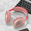 Pikkukuva 1 / 5: P9 Pro langattomat Bluetooth-kuulokkeet mikrofonilla, melua vaimentavat stereokuulokkeet, urheilu- ja pelikuulokkeet, tukevat TF-korttia Red