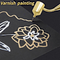 Miniatyrbillede 5 af 5: 3 stk. Fine Line Fluid Writer Paint Applicator Pens, Touch Up Paint Pen til biler, hobbyer (0,5 mm)