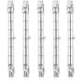 5-pack dimbara R7s 118mm 300W halogenlampor