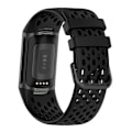 Miniatyrbillede 2 af 5: Blød silikone sportsudskiftningsurrem med åndbare huller til Fitbit Charge 6/5 Multicolor Style A