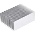 Elektronisk køler Køleplade til LED og Strøm Sølv 90 x 69 x 36 mm