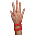 Miniatyrbillede 1 af 5: Wristwidget Justerbar håndledsstøtte til TFCC-skader, One Size passer de fleste. Til venstre og højre håndled, støtte til vægtbærende belastning, træning Red